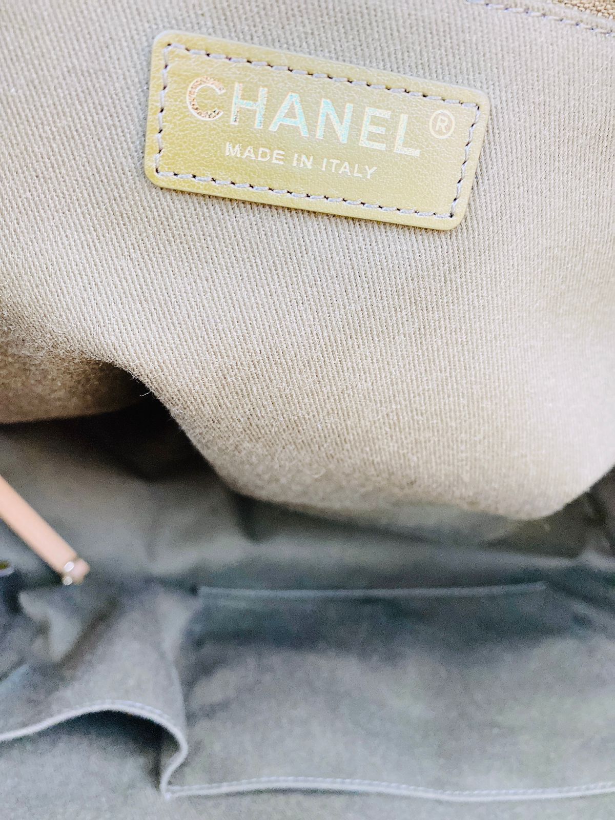 DEAUVILLE TOTE STRIPED VISCOSE CANVAS