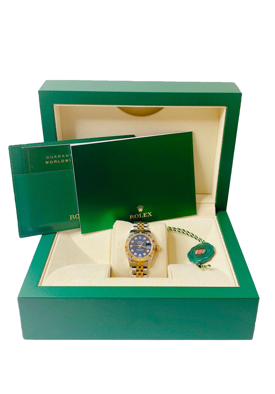 DATEJUST 18K YELLOW GOLD AND STEEL DIAMOND 26MM 179313