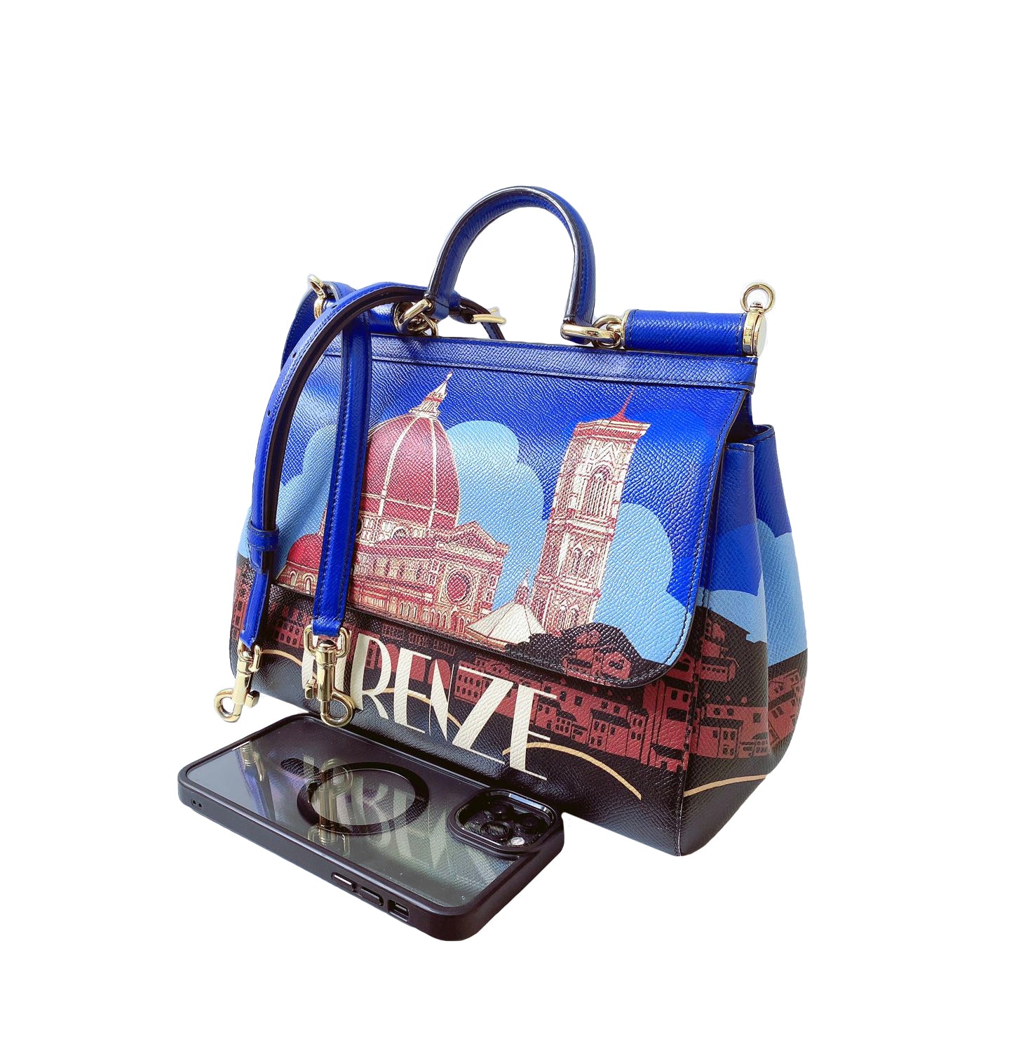 MULTICOLOR MEDIUM SICILY FIRENZE HANDBAG