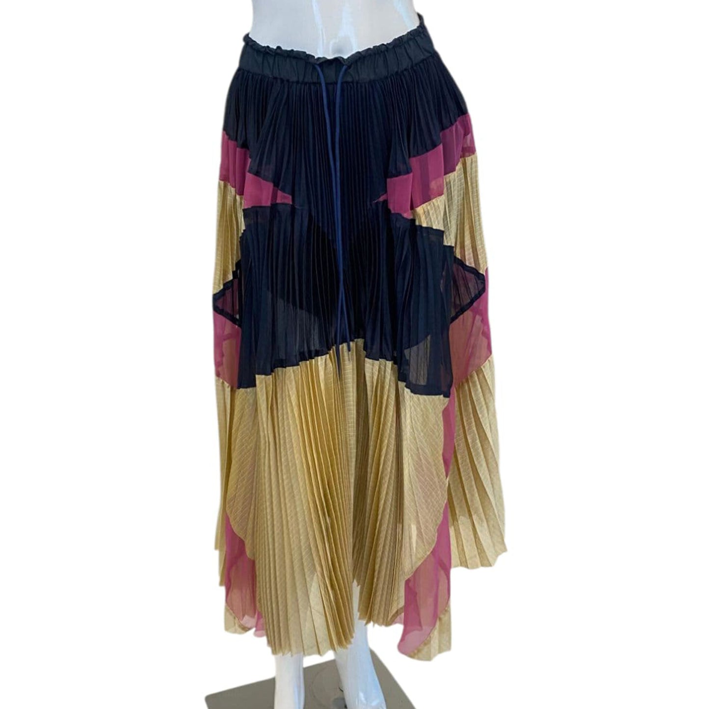 MULTICOLOR RIP STOP SKIRT