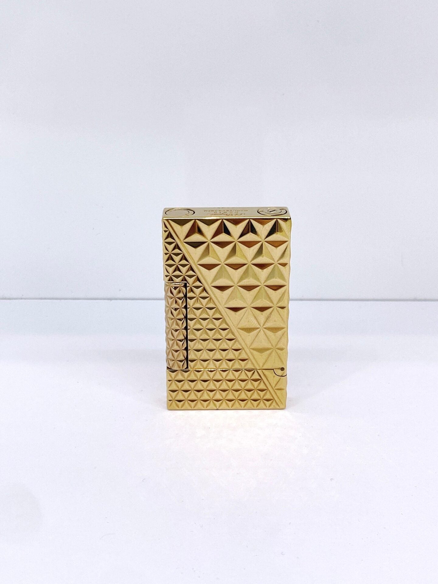 FEUERZEUG LINE 2 FIRHEAD GELBGOLD LIGHTER 1GHA J55