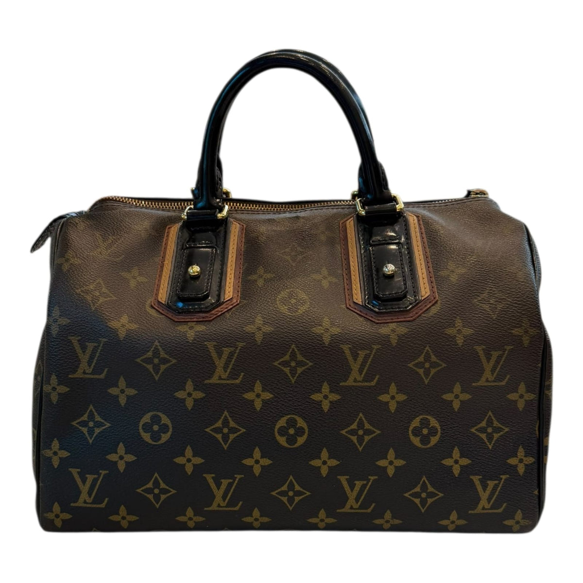 BLACK MONOGRAM LIMITED EDITION MIRAGE SPEEDY 30 BAG