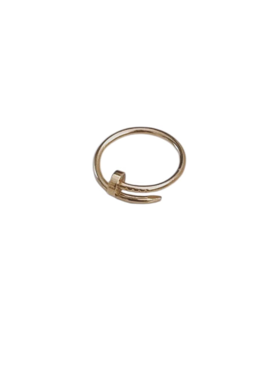 18K YELLOW GOLD JUSTE UN CLOU RING,SMALL MODEL 54