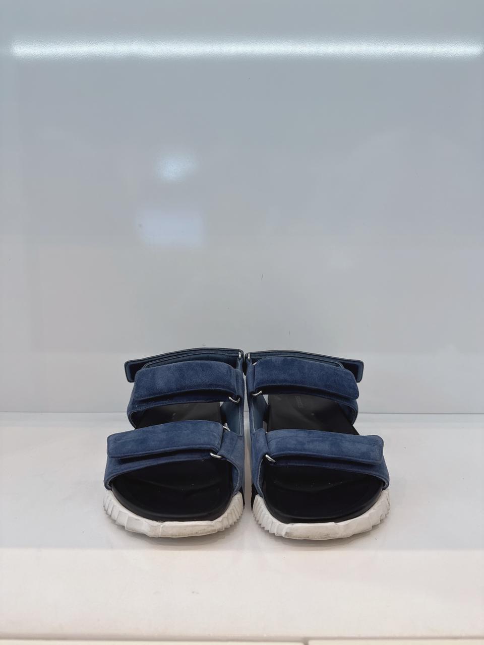 BLUE SUEDE JUNIOR SLINGBACK SANDALS 43