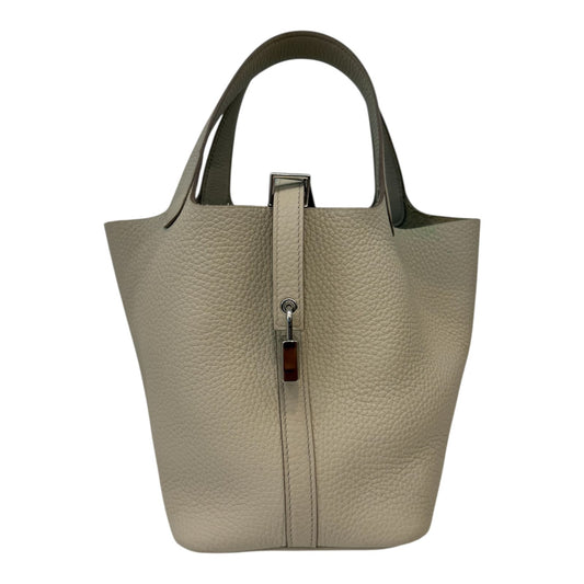 BETON CLEMENCE  LEATHER PICOTIN 18 PALLADIUM HARDWARE