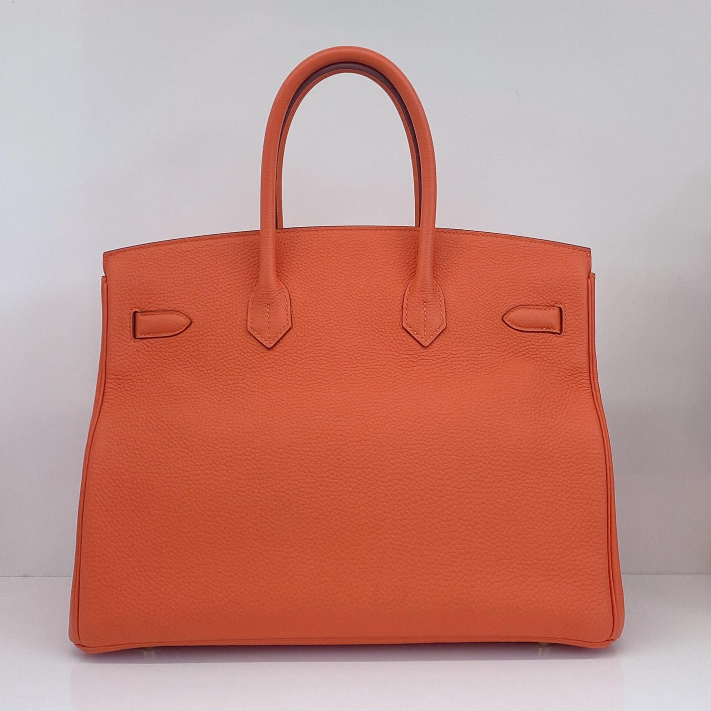 FEU ORANGE BIRKIN 35 TOGO LEATHER GOLD HARDWARE