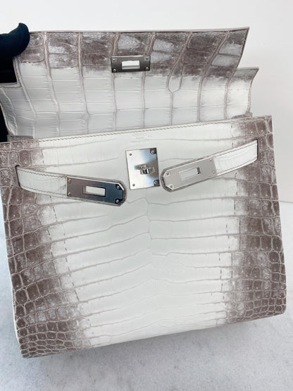 MATTE NILOTICUS CROCODILE HIMALAYA KELLY RETOURNE 28 PALLADIUM HARDWARE