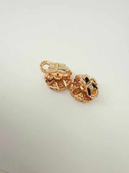 18K ROSE GOLD AND DIAMOND DIVA'S DREAM DIVISSIMA EARCLIPS AND DIVA'S DREAM RING