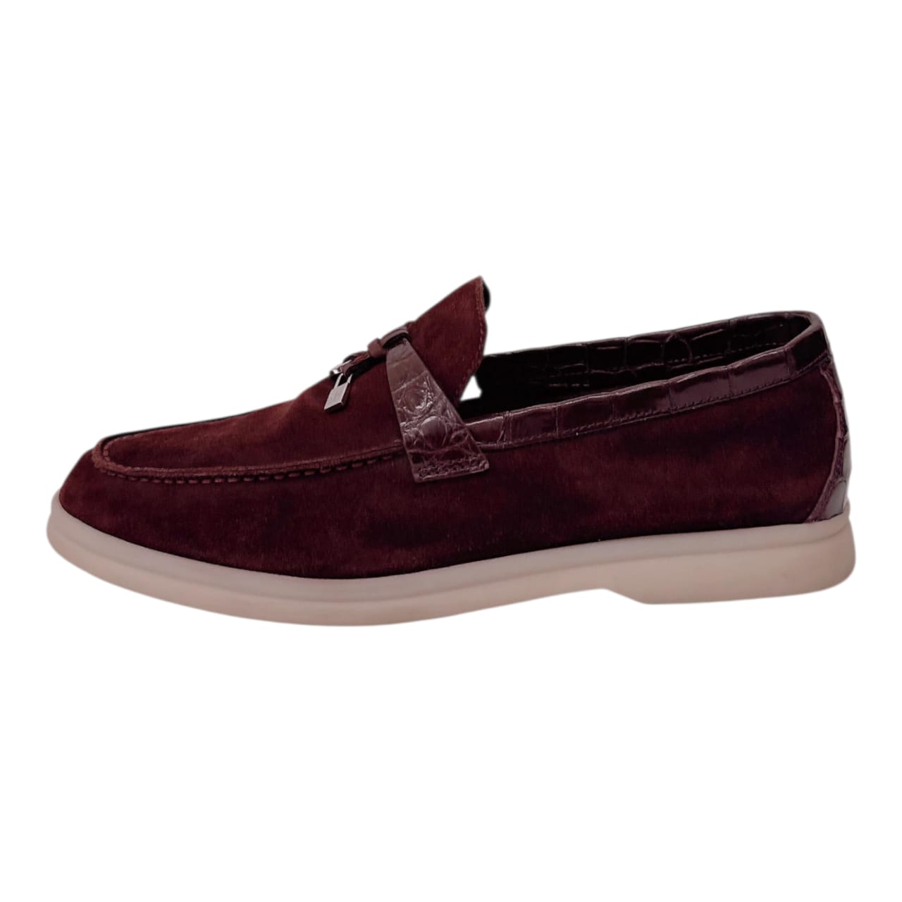 SUMMER CHARMS WALK LOAFER SUED WILD PLUM 38