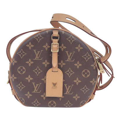 BROWN MONOGRAM CANVAS BOITE CHAPEAU SOUPLE  MM BAG