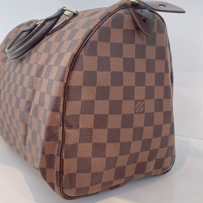 DAMIER EBENE CANVAS SPEEDY 35 BAG