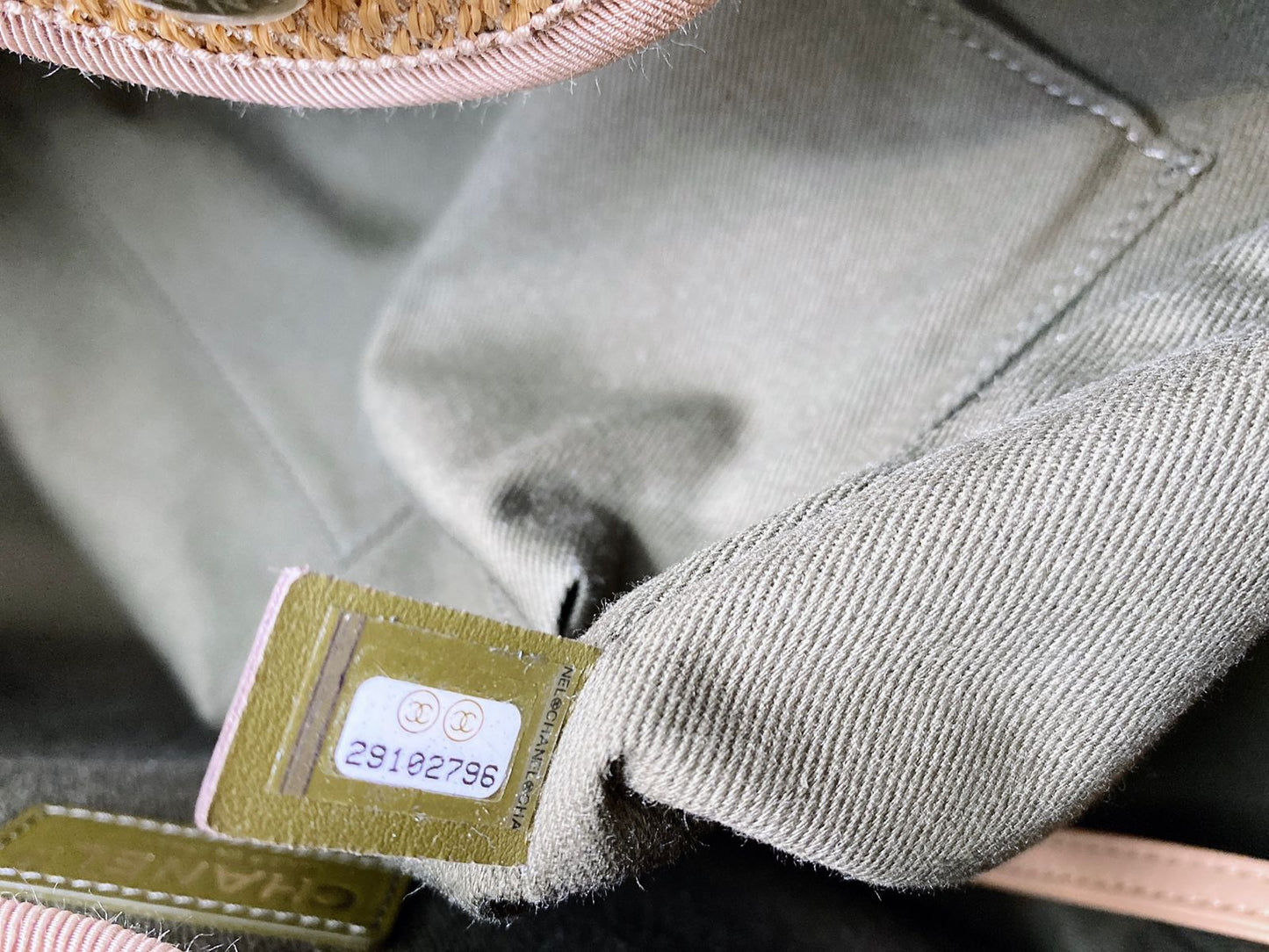 DEAUVILLE  TOTE STRIPED VISCOSE CANVAS