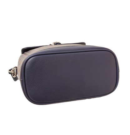 BLUE GOYARDINE SAC ALPIN MINI BACKPACK BAG