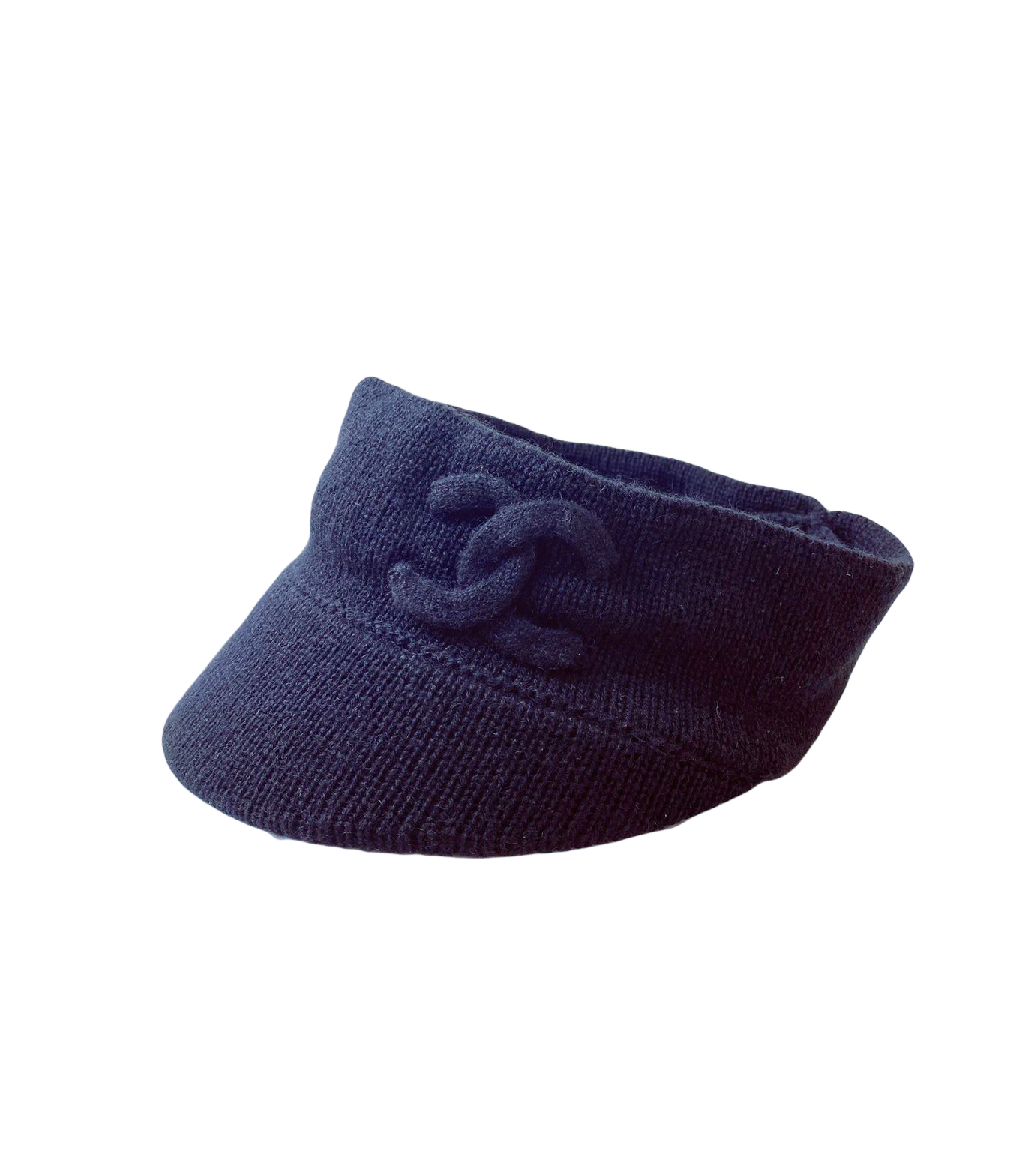 CASHMERE WOOL VISOR HAT
