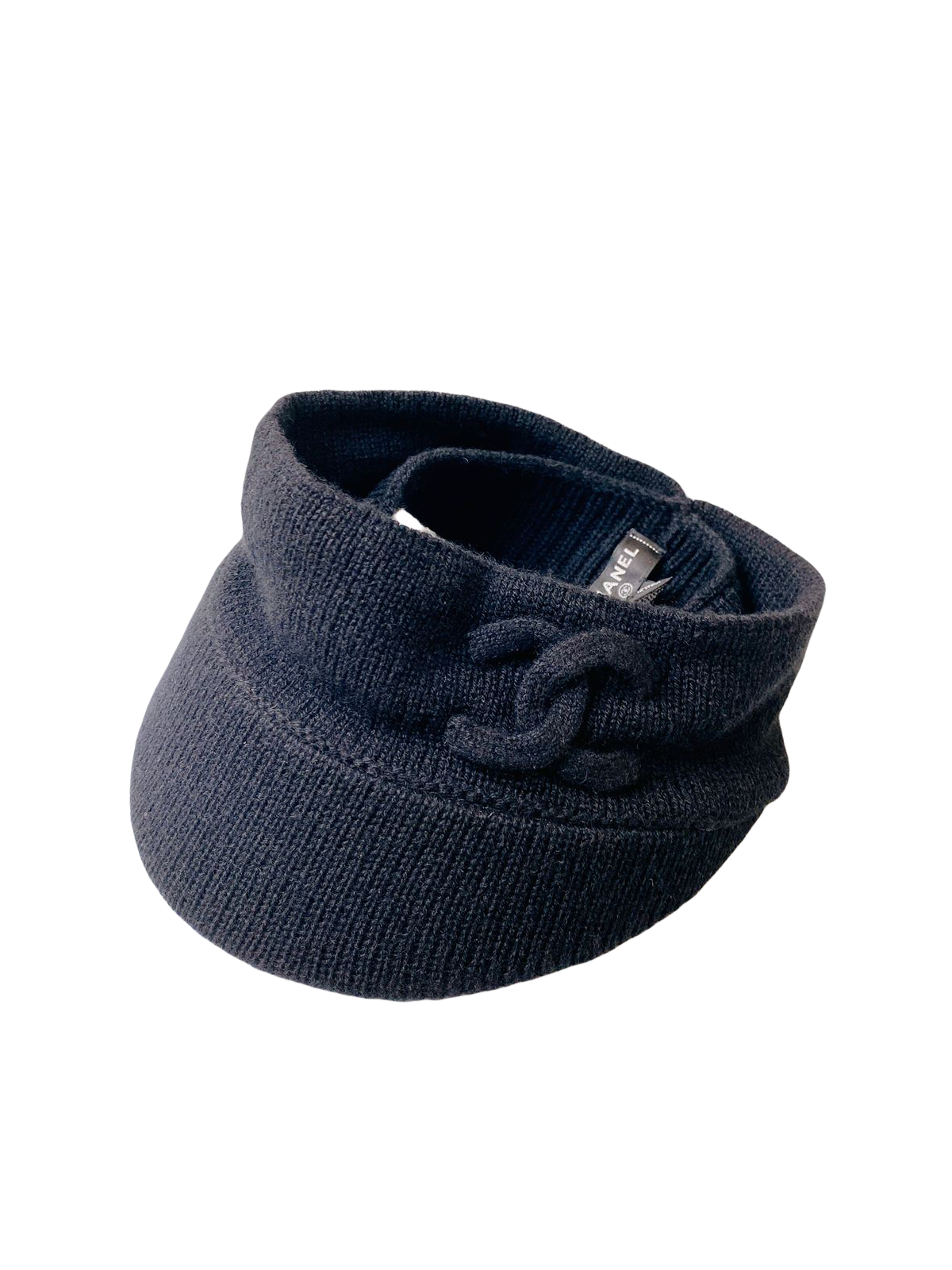 CASHMERE WOOL VISOR HAT