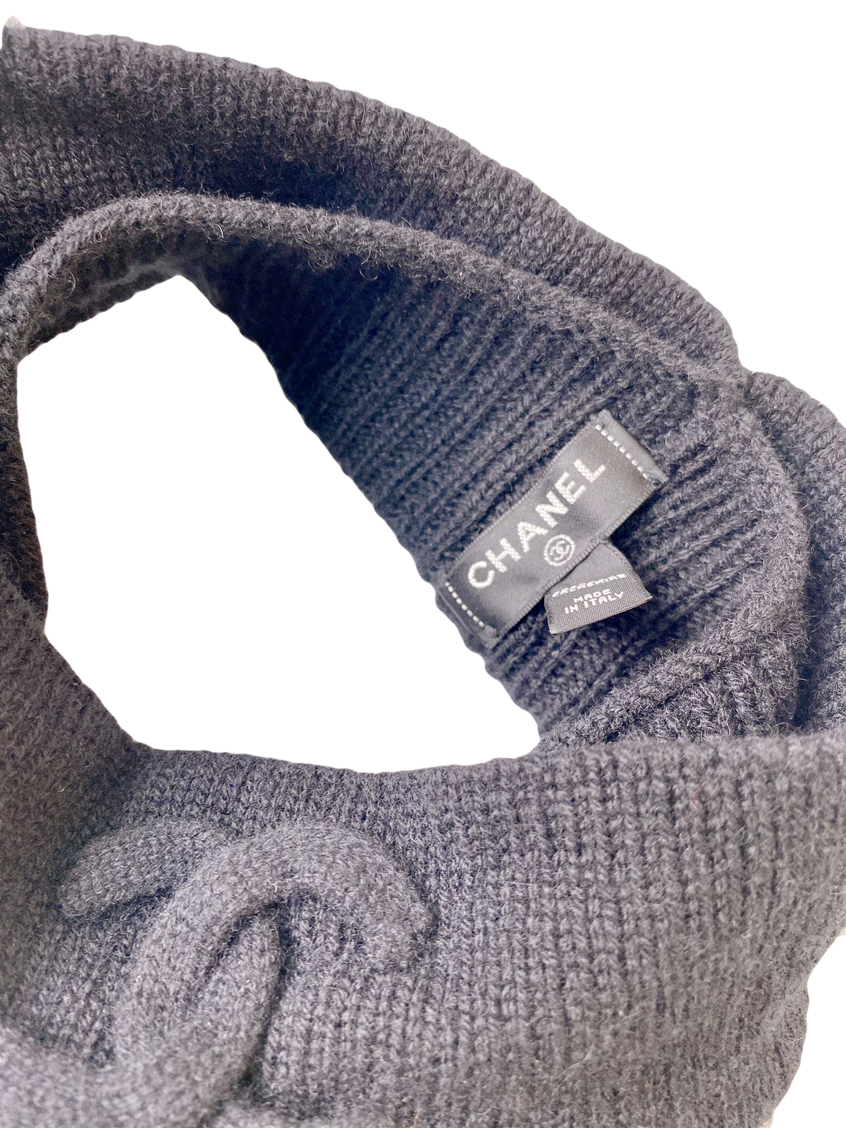 CASHMERE WOOL VISOR HAT