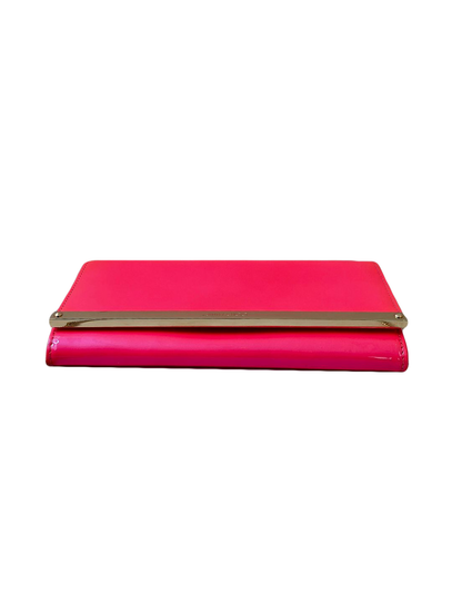 NEON PINK MILLA CHAIN CLUTCH