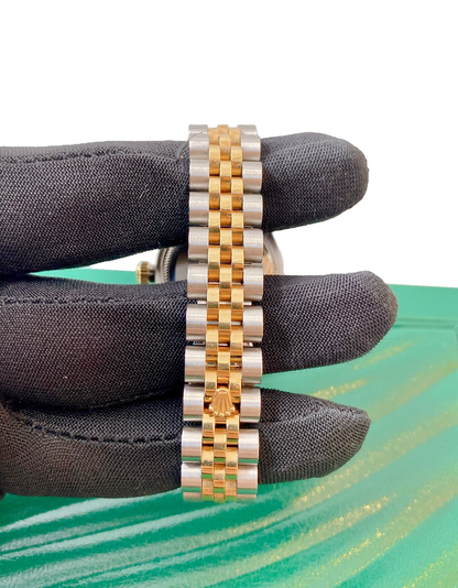 DATEJUST 18K YELLOW GOLD AND STEEL DIAMOND 26MM 179313
