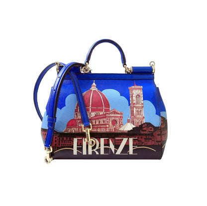 MULTICOLOR MEDIUM SICILY FIRENZE HANDBAG