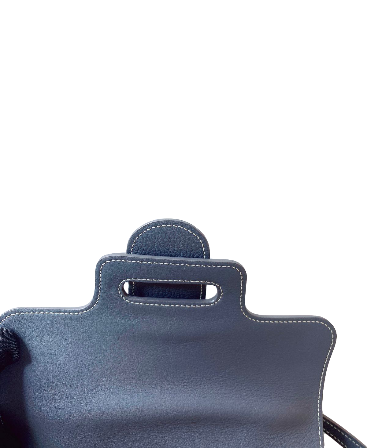 GRAY GOYARDINE MINI SAIGON HANDBAG