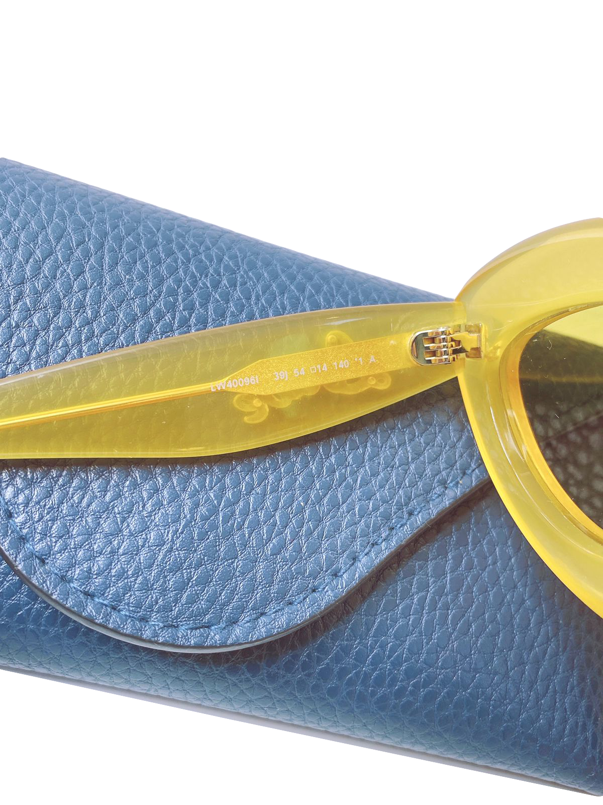 YELLOW CATEYE SUNGLASSES IN ACETATE