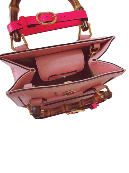 PINK DIANA MINI TOTE BAG