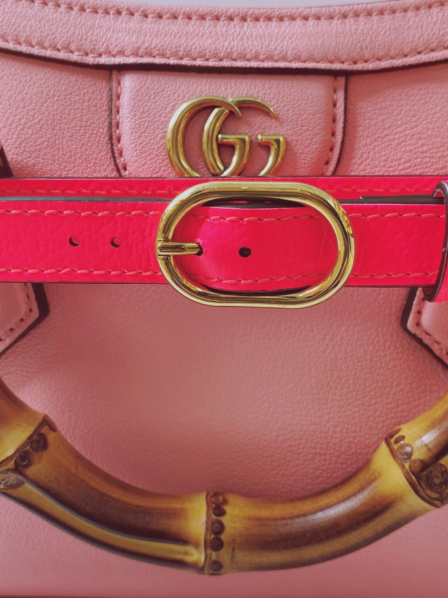 PINK DIANA MINI TOTE BAG