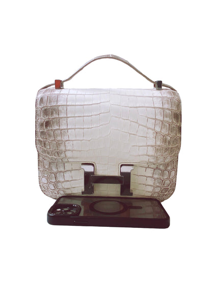 CONSTANCE III 24 CROCODILE NILOTICUS HIMALAYA PALLADIUM HARDWARE