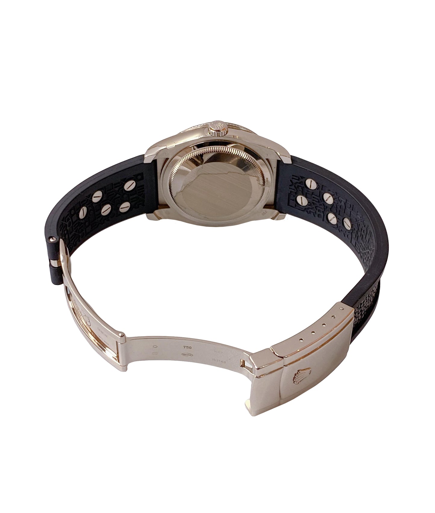 DATEJUST 36 OYSTER PERPETUAL DATEJUST ZEBRA 116189BBR 18K WHITE GOLD