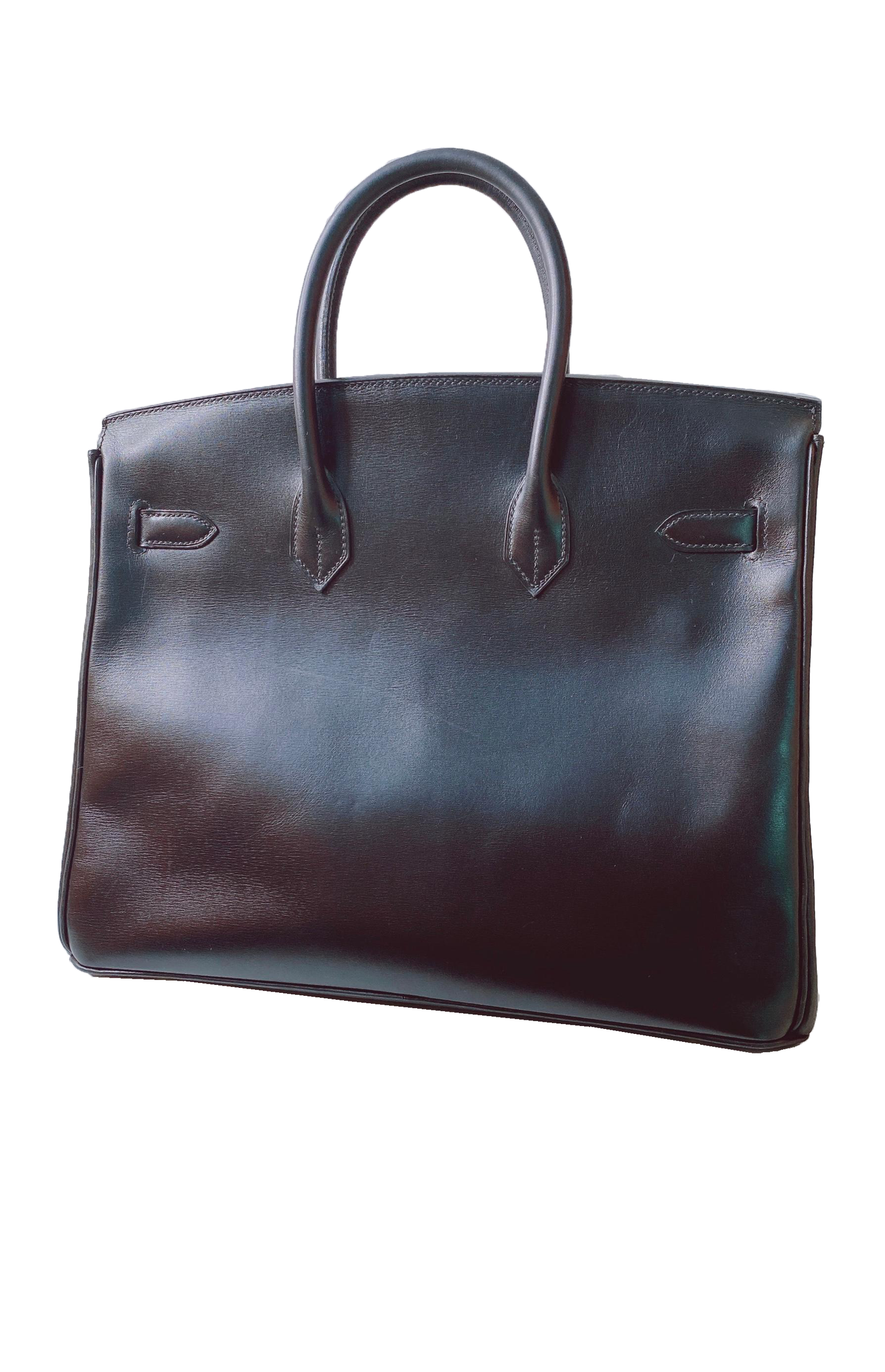 BLACK BIRKIN 35 BOX CALF LEATHER GOLD HARDWARE