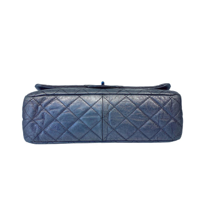 GRAY METALLIC  REISSUE 2.55 CLASSIC 277 DOUBLE FLAP BAG