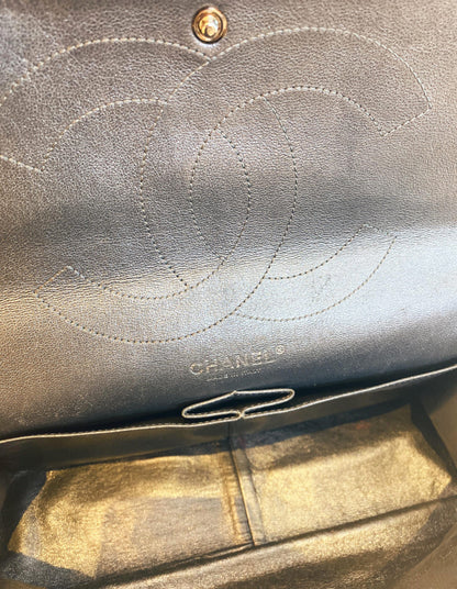 GRAY METALLIC  REISSUE 2.55 CLASSIC 277 DOUBLE FLAP BAG