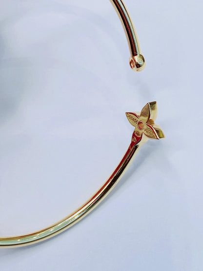 ROSE GOLD IDYLLE BLOSSOM TWIST BRACELET 16