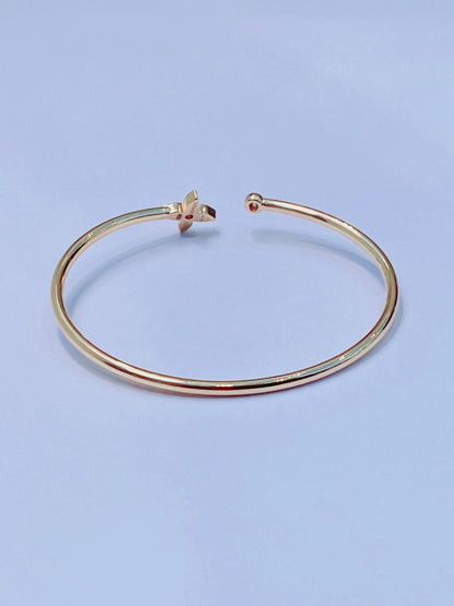 ROSE GOLD IDYLLE BLOSSOM TWIST BRACELET 16