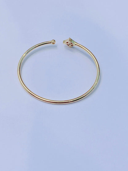 ROSE GOLD IDYLLE BLOSSOM TWIST BRACELET 16