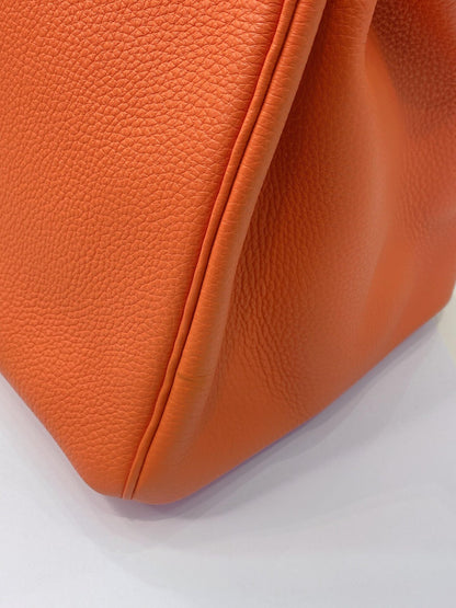 FEU ORANGE BIRKIN 35 TOGO LEATHER GOLD HARDWARE