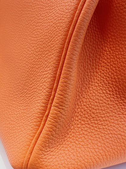 FEU ORANGE BIRKIN 35 TOGO LEATHER GOLD HARDWARE