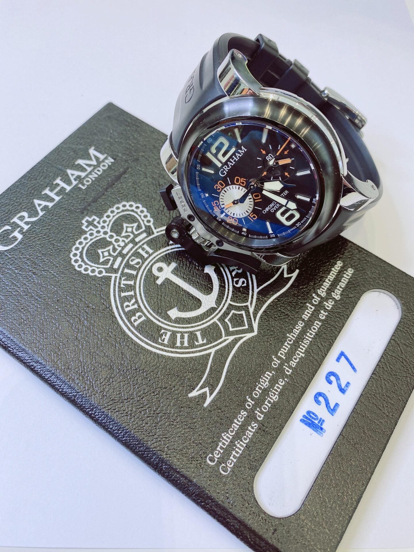 CHRONOFIGHTER OVERSIZE OR-2OVBV-1 NO.227 WATCH