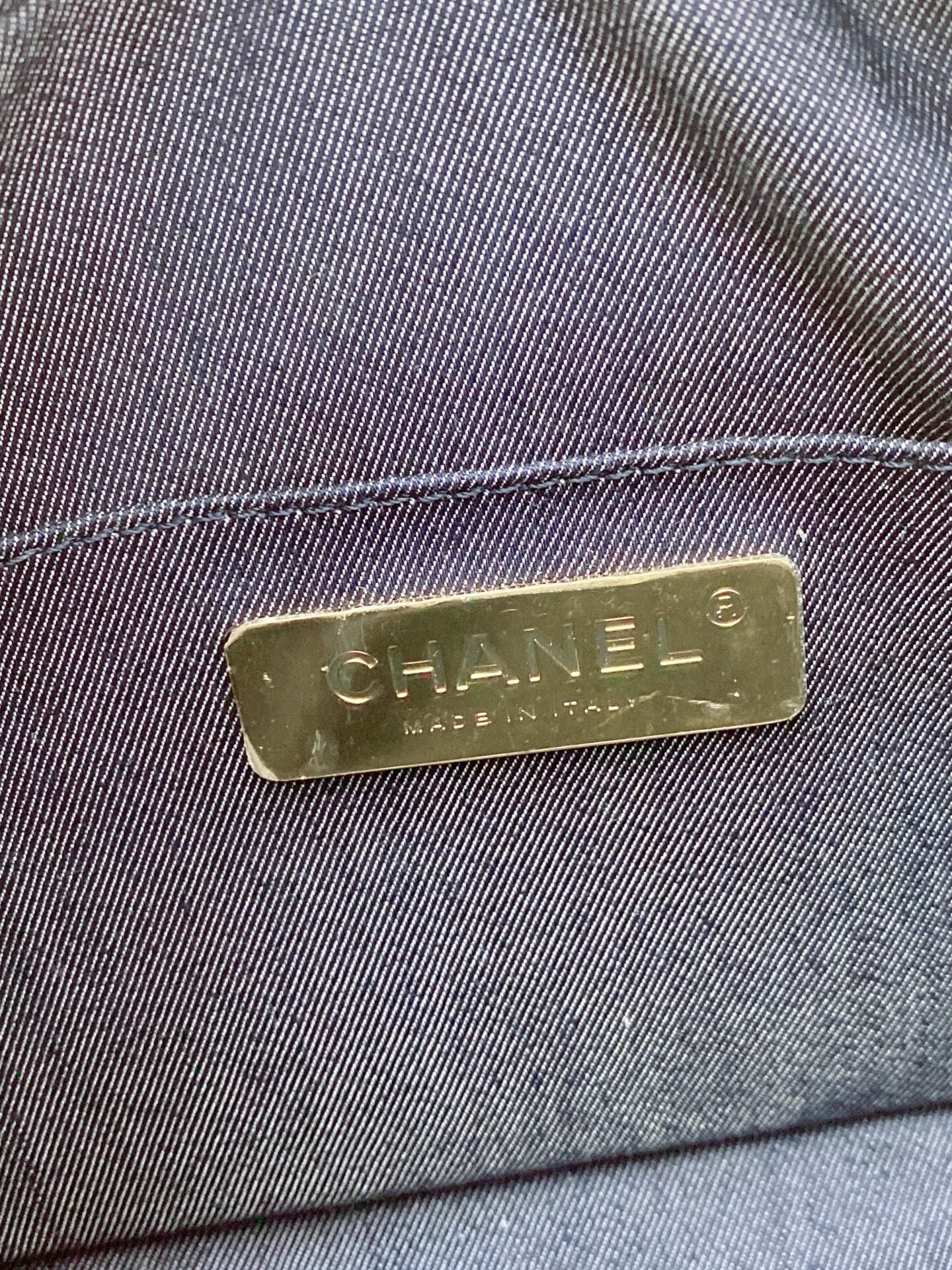 BLACK LAMBSKIN CC MANIA SMALL CAMERA BAG