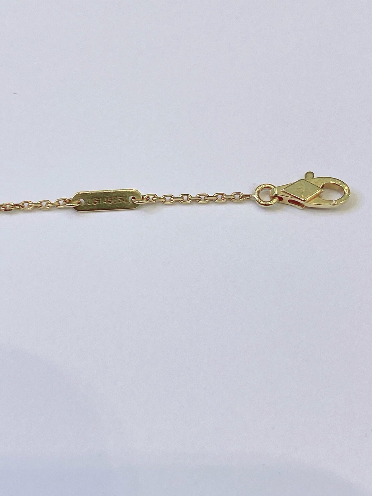 SWEET BUTTERFLY PENDANT 18K YELLOW GOLD MOTHER OF PEARL