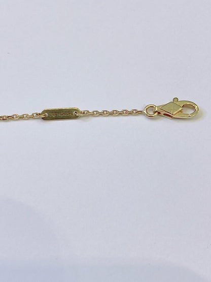 SWEET BUTTERFLY PENDANT 18K YELLOW GOLD MOTHER OF PEARL