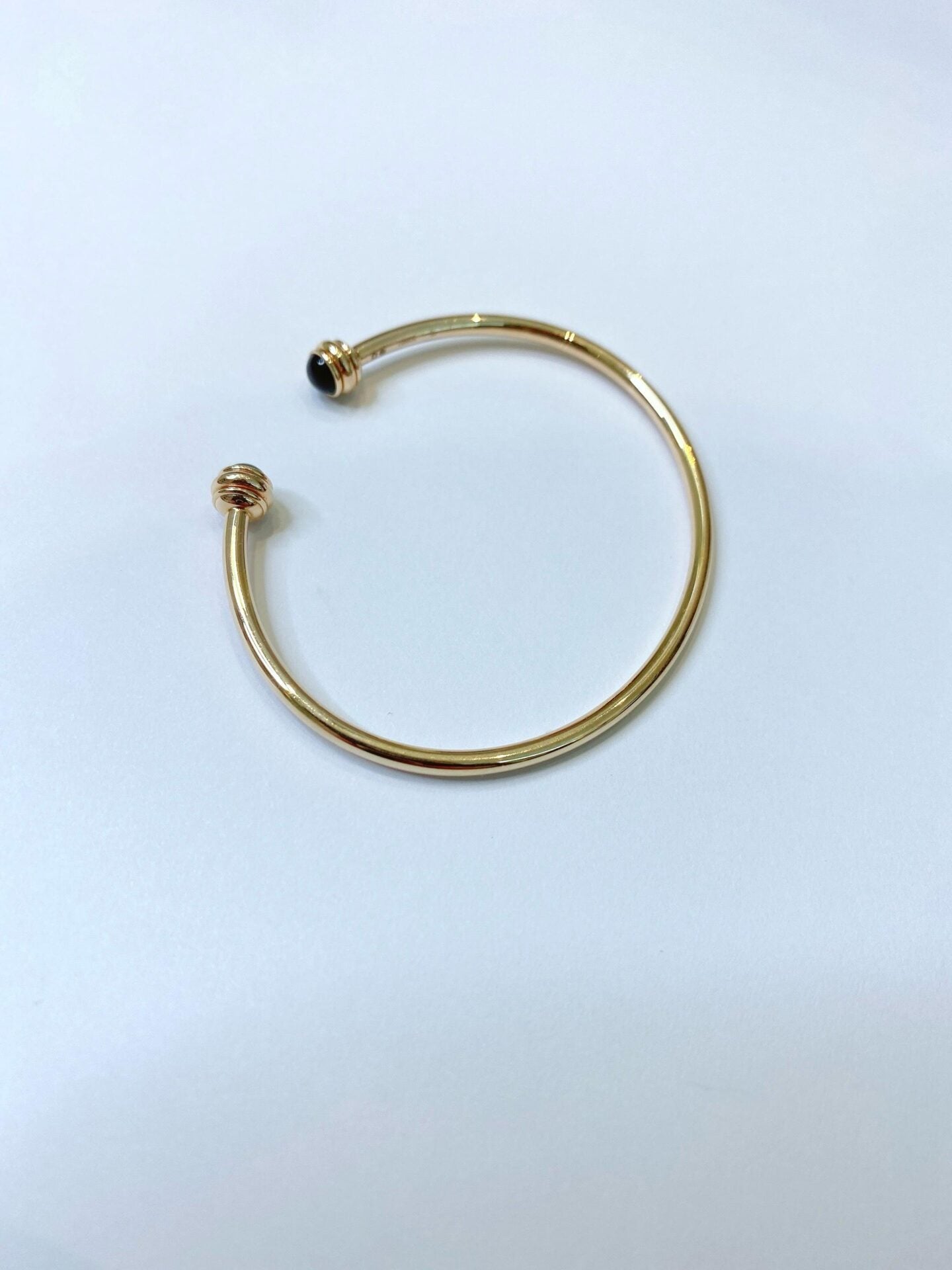 PINK GOLD ONYX POSSESSION BRACELET SIZE 15