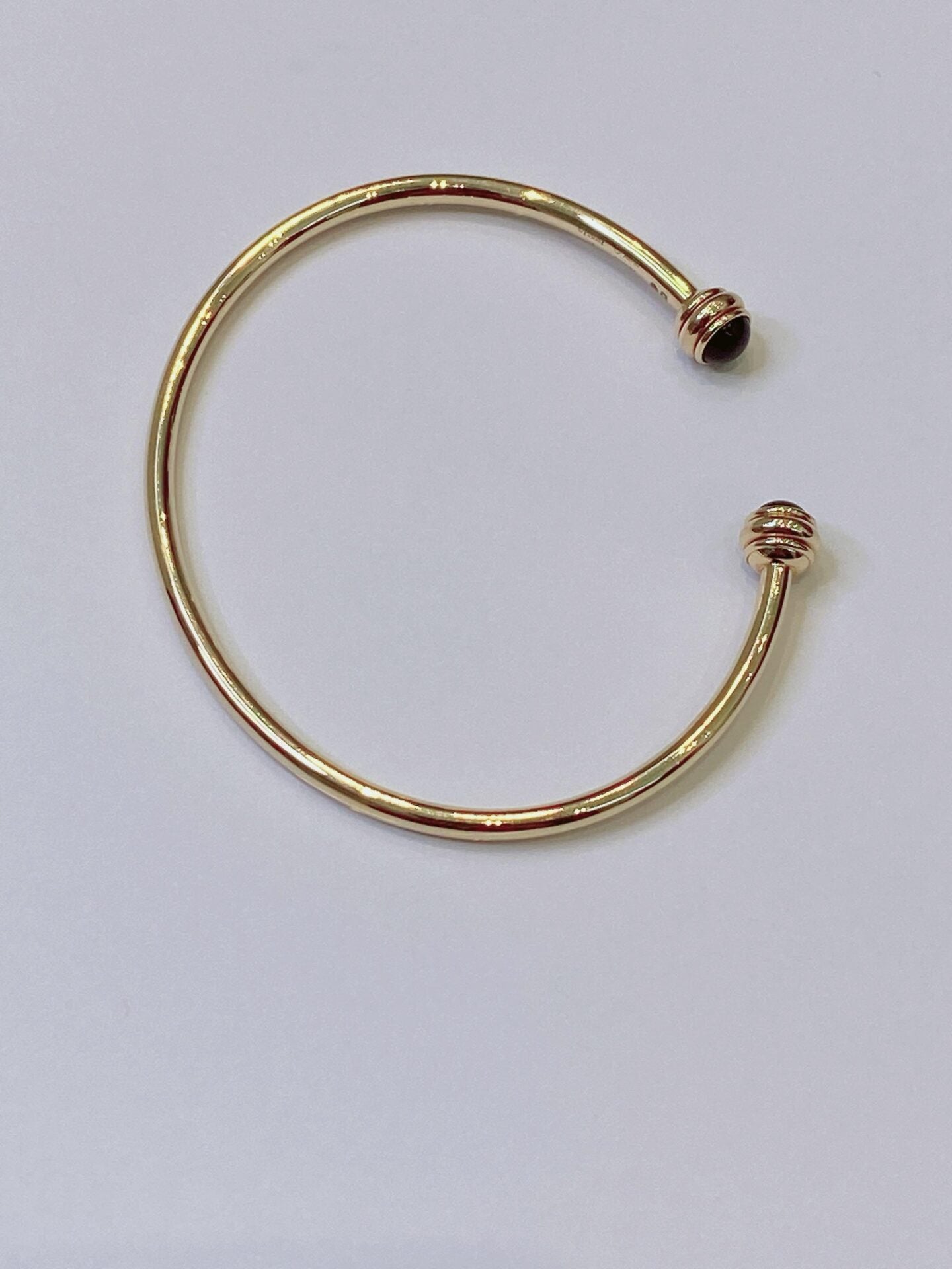 PINK GOLD ONYX POSSESSION BRACELET SIZE 15