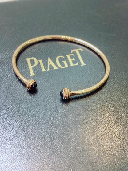 PINK GOLD ONYX POSSESSION BRACELET SIZE 15