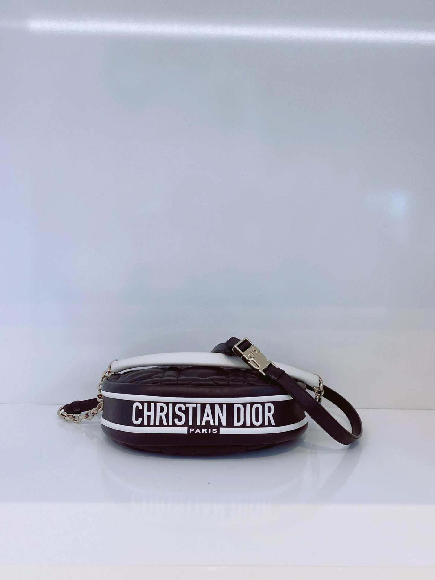 BLACK CANNAGE LEATHER SMALL VIBE HOBO