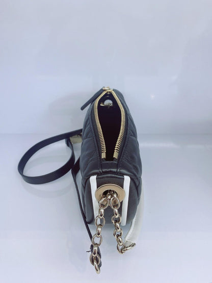 BLACK CANNAGE LEATHER SMALL VIBE HOBO