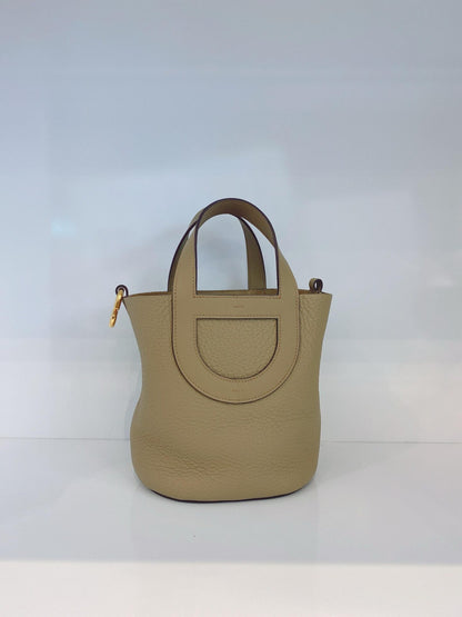 BEIGE MARFA IN-THE-LOOP CLEMENCE AND SWIFT LEATHER