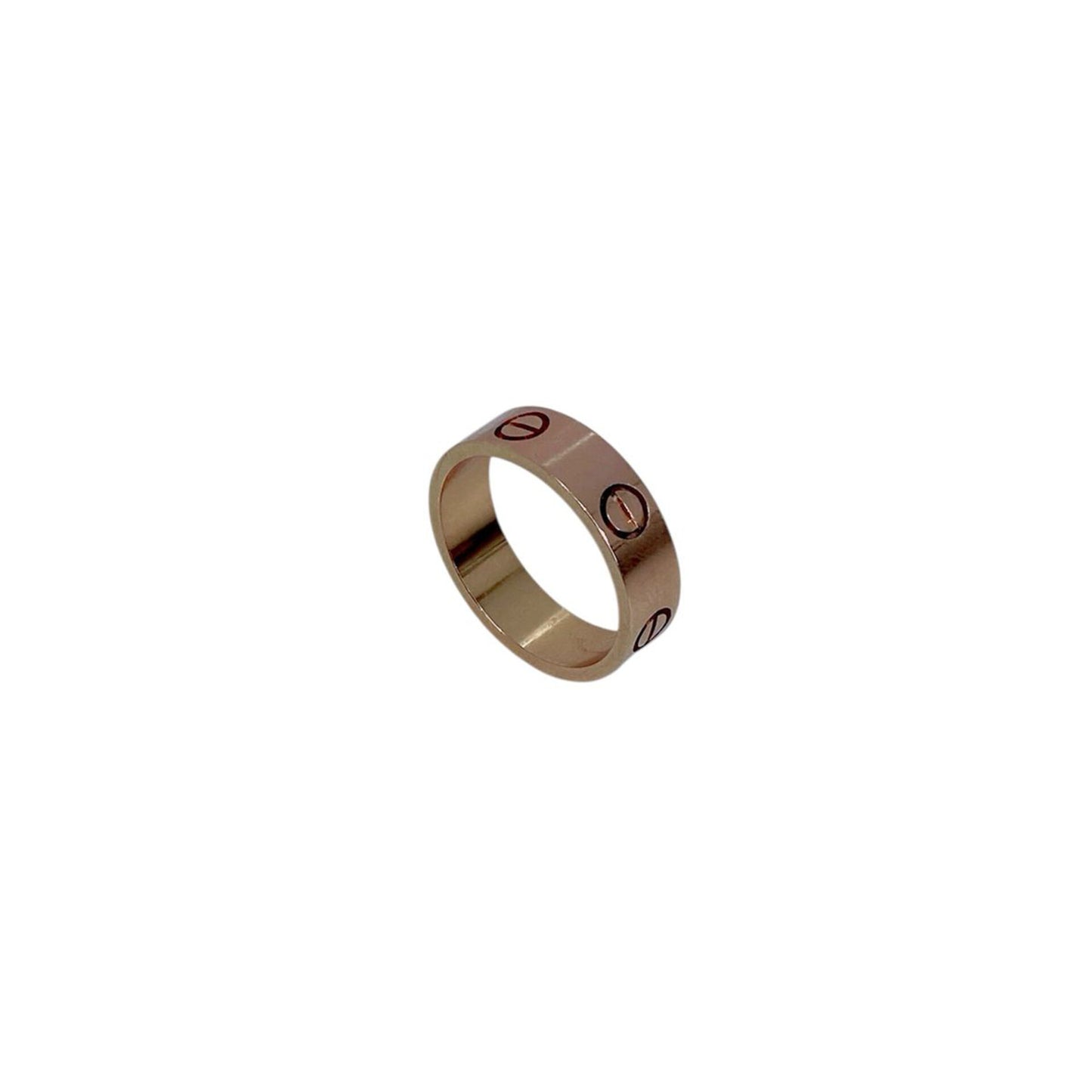 ROSE GOLD LOVE RING CLASSIC MODEL SIZE 54
