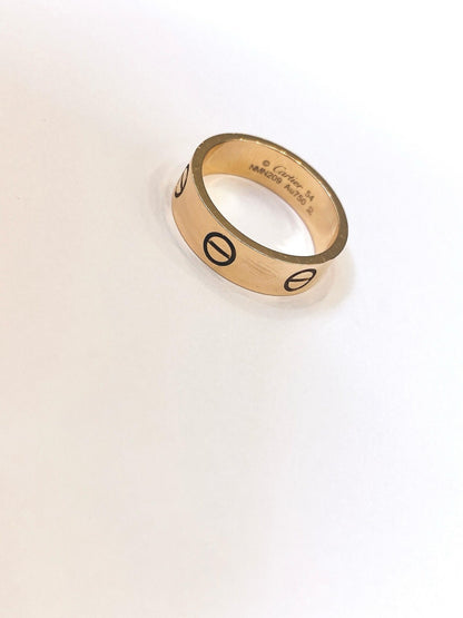 ROSE GOLD LOVE RING CLASSIC MODEL SIZE 54
