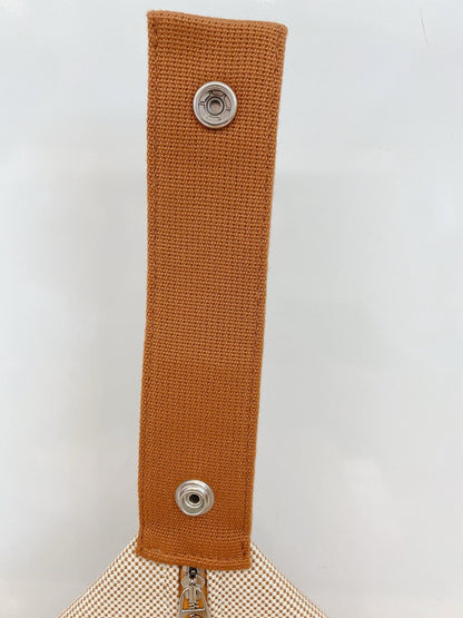 BISCUIT CANVAS LARGE BRIDE-A-BRAC CABRIOLE CASE